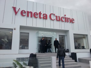 The Veneta Cucine showroom in Tunis