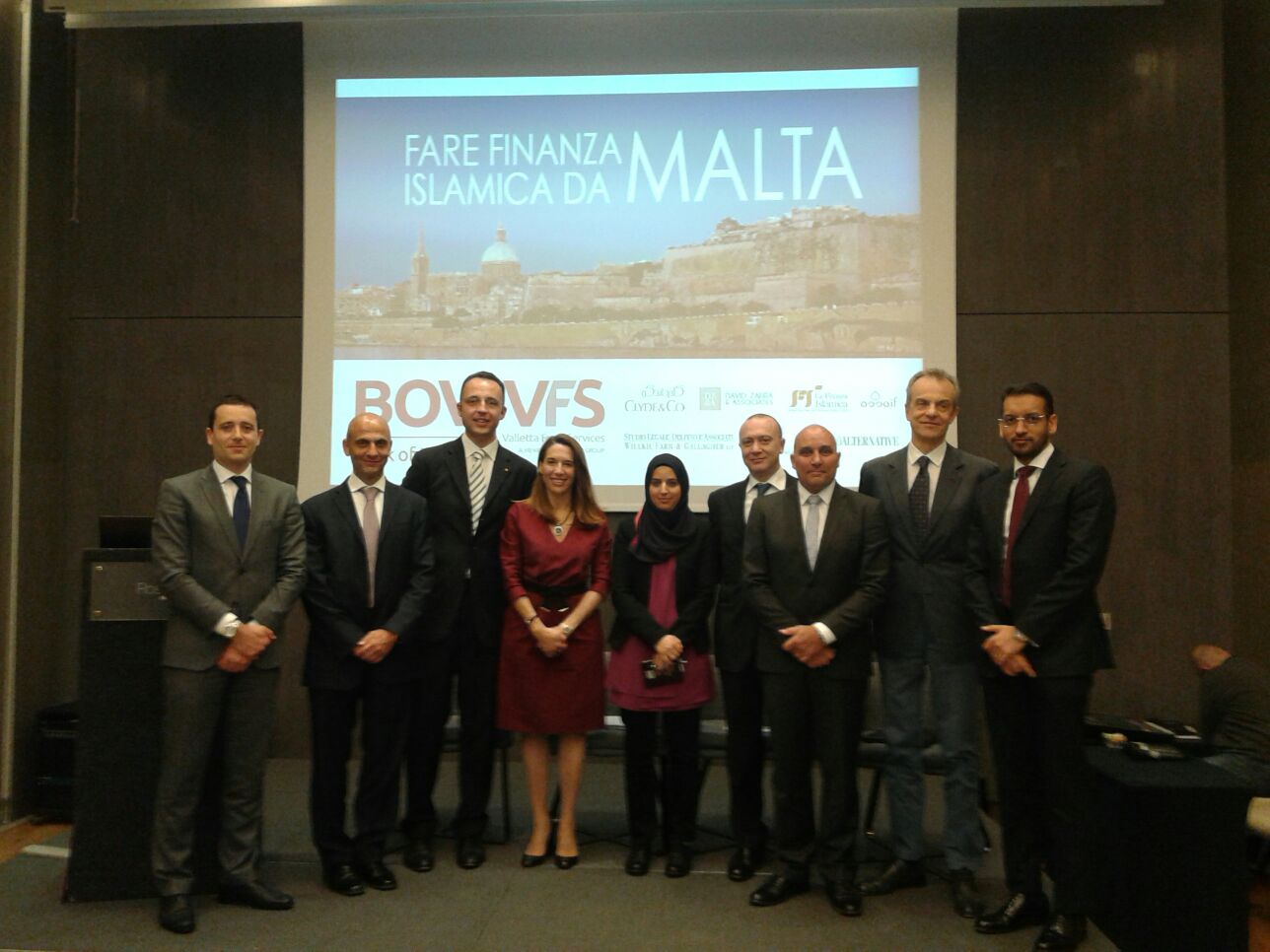 DZ&A at Milan conference on setting up Shariah-compliant funds in Malta